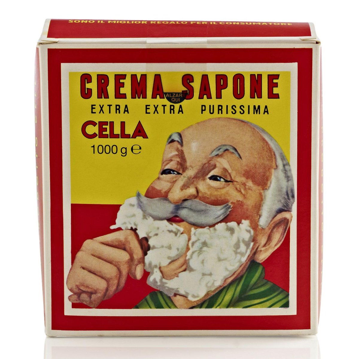 <b>Cella</b> – Raktvål Shaving Soap Crema Sapone 1 kg Raktvål - Bild 2