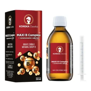 Końska Dawka MAXI B Complex + Ceylon Cinnamon för husdjur – 125 ml
