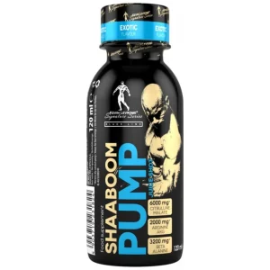 Levrone Shaaboom Pump Juice Shot Pre-Workout, Exotic Fruits - 120 ml