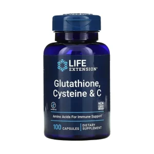 Life Extension Glutation, Cystein & C - 100 kapslar