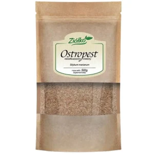 Ziółko Mariatistel , Oraffinerad – 500 g
